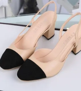 2022 New Fashion Summer Elegant Women Shoes Dress Shoes Tacco medio Punta a punta Sandali per la festa nuziale Scarpe casual da