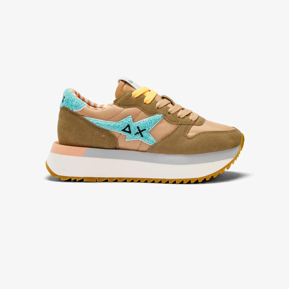 BIG STARGIRL SPONGE LOGO BEIGE