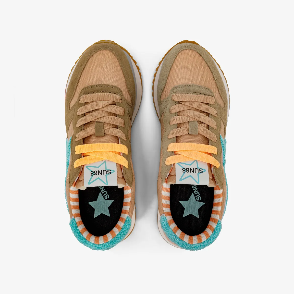 BIG STARGIRL SPONGE LOGO BEIGE